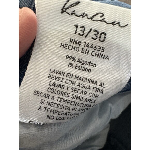 KanCan Hawthorne High Rise Flare Medium Wash Jeans Denim Blue Size 13 30 Petite - Picture 6 of 6